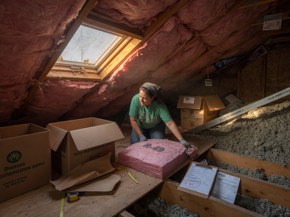 Attic Insulation Rebates for Tulsa Homeowners: What You Can Save in 2026