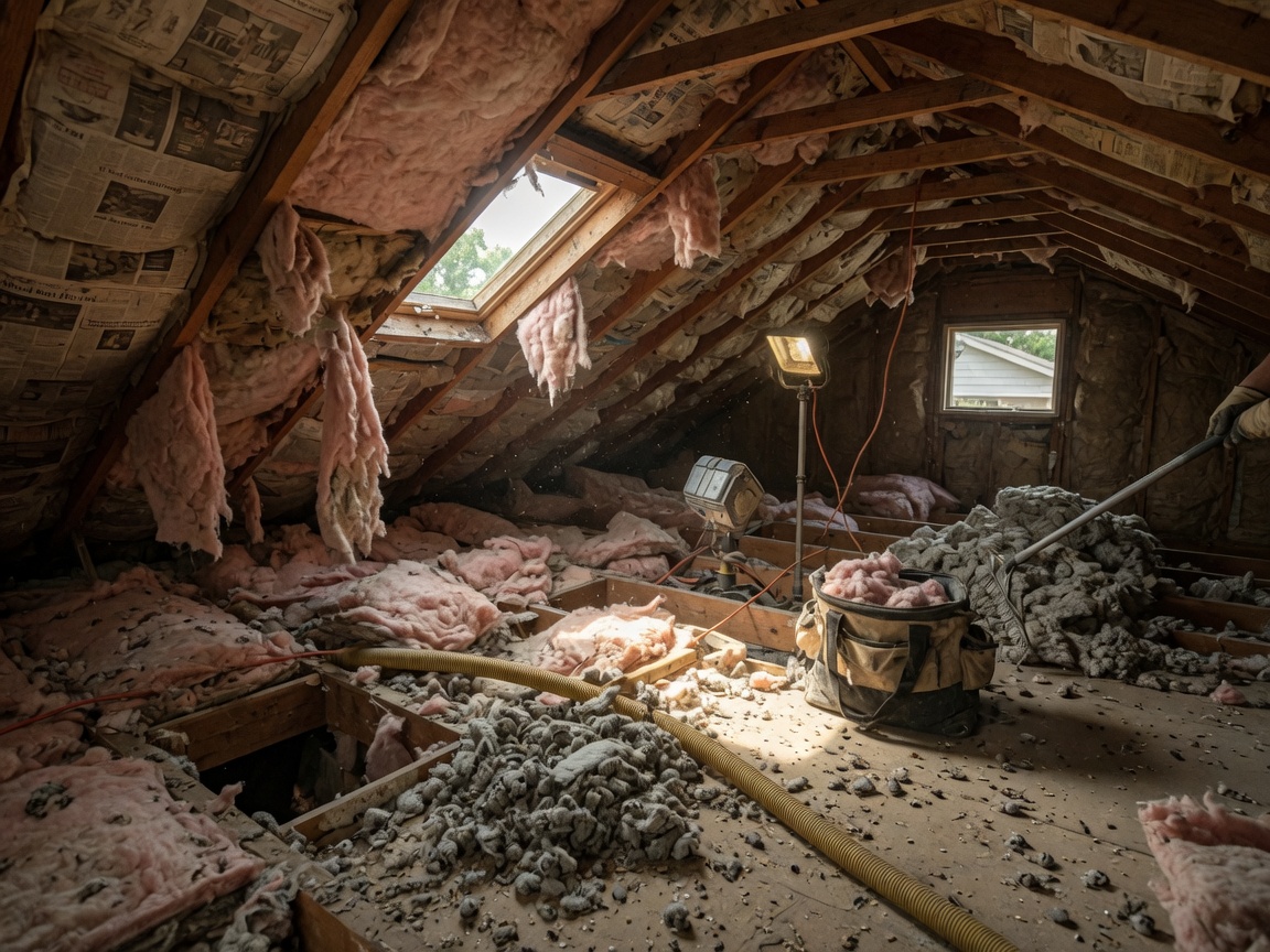 attic insulation in Bixby