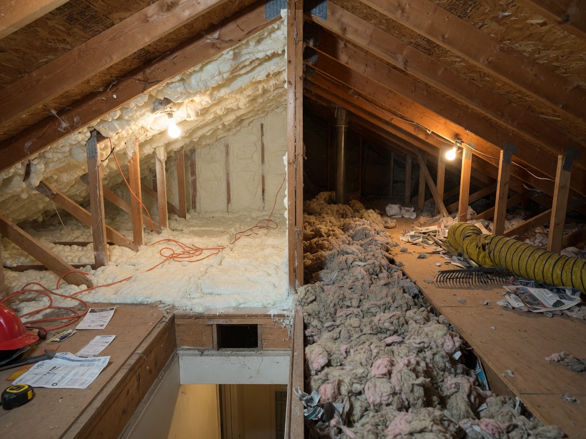 Spray Foam vs Blown-In Attic Insulation: Which Is Right for Your Tulsa Home?