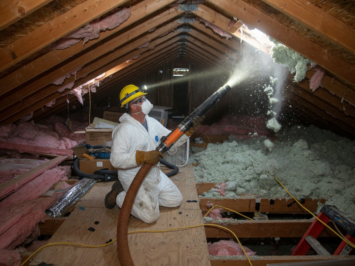 Tulsa Attic Insulation in Owasso, OK 74055
